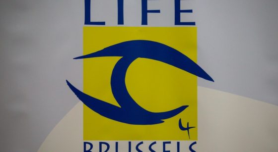 Logo Life4Brussels Association Victimes des attentats de Bruxelles - BElga Nicolas Maeterlinck