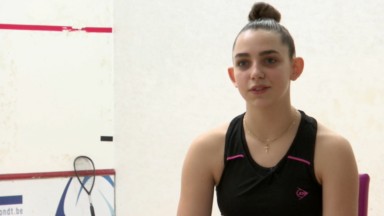 Squash : Chloé Crabbé, championne de Belgique à 16 ans