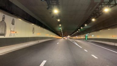 Tunnel Annie Cordy : la Région espère mettre en service le radar-tronçon début 2023