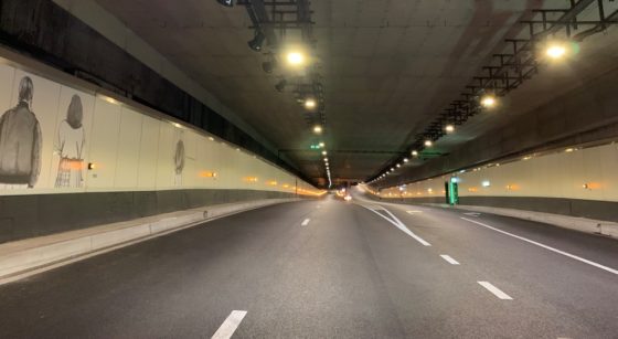 Tunnel Léopold II Annie Cordy Rénové 2 - Photo CIRCUL 2020