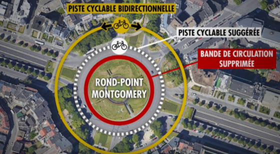 Square Montgomery - Nouveau plan pour cyclistes