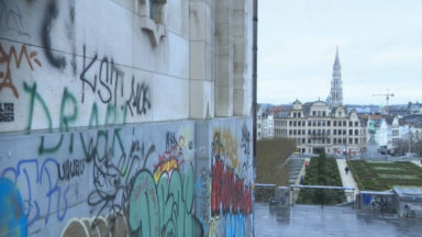 Le nettoyage des graffitis du Mont des Arts a coûté 160.000€: c’est moins que prévu