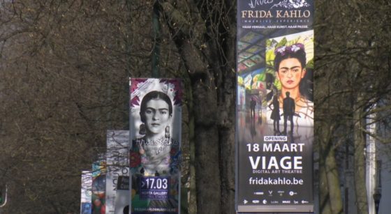 Affiches Expositions Frida Kahlo Bruxelles - Capture BX1