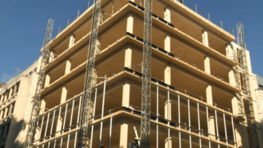 Bruxelles : un immeuble en ossature bois verra le jour en novembre prochain