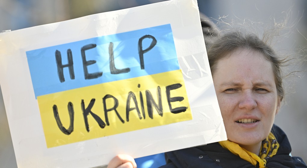 Solidarité Ukraine Manifestation - Belga Eric Lalmand