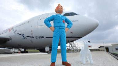Avec Tintin Zero Gravity, l’Agence Spatiale Européenne envoie en exploration notre héros bruxellois