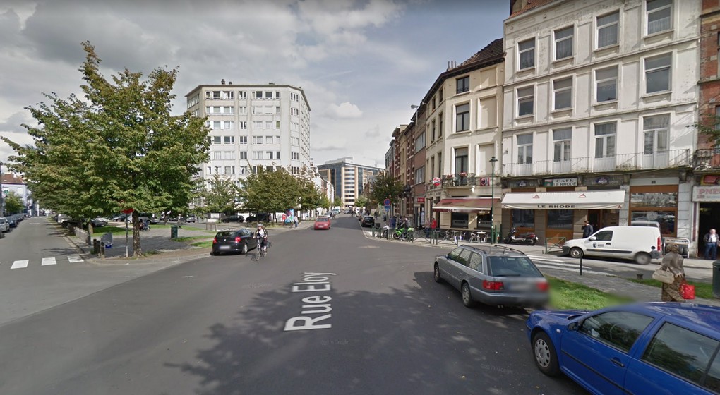 Anderlecht Rue Eloy - Capture Google Street View