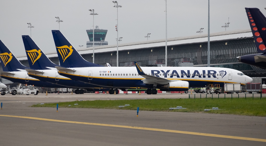 Avions Ryanair Aéroport Zaventem Brussels Airport - Belga Benoît Doppagne