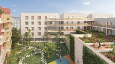 Construction de 82 logements sociaux verts à Schaerbeek
