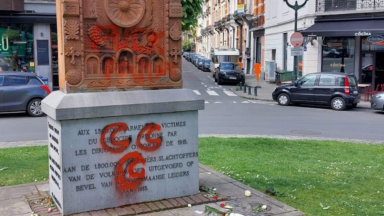 Le monument du génocide arménien a été profané à Ixelles