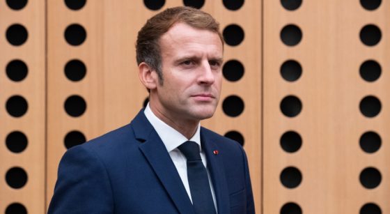 Emmanuel Macron Président France - Belga Benoit Doppagne