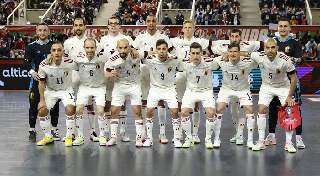 Futsal Diables rouges Équipe de Belgique contre Portugal - Karim Bachar Facebook