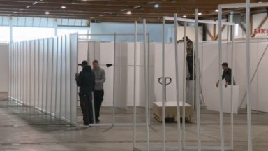 Élection présidentielle française : le Palais 1 du Heysel se prépare au premier tour