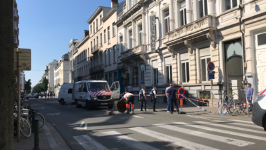 Ixelles : l’avenue de la Couronne fermée vers le centre suite à un effondrement de voirie