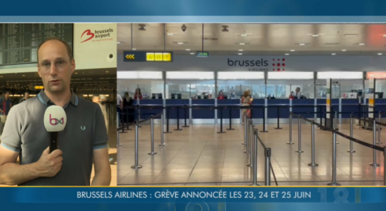Grève Brussels Airlines - Duplex BX1 16062022