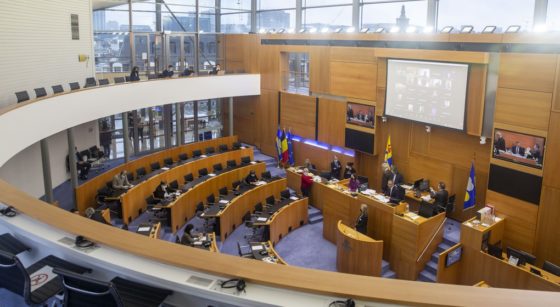 Parlement bruxellois Débats - Belga Hatim Kaghat