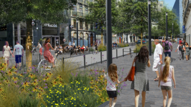 Bruxelles : le réaménagement du boulevard Adolphe Max va bientôt pouvoir commencer