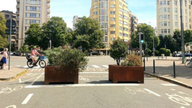 Ixelles : l’avenue de la Folle Chanson vers le rond-point de l’Étoile devient sans issue pour les voitures