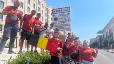 Molenbeek : les jeunes du Foyer sont arrivés à Marseille après trois semaines à vélo