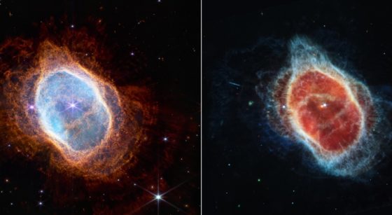 Images Téléscope James Webb Étoiles mourantes - NASA