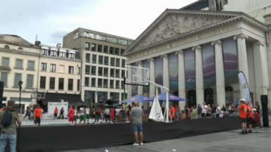 Le basket 3×3 mis à l’honneur ce week-end dans le centre de Bruxelles