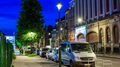 Molenbeek : un éclairage intelligent sur la piste cyclable de la rue Alphonse Vandenpeereboom