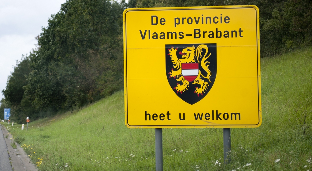 Brabant flamand Panneau - Illustration Belga
