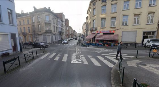 Carrefour Rue Vanderstichelen Rue Vandenboogaerde Molenbeek - Google Street View