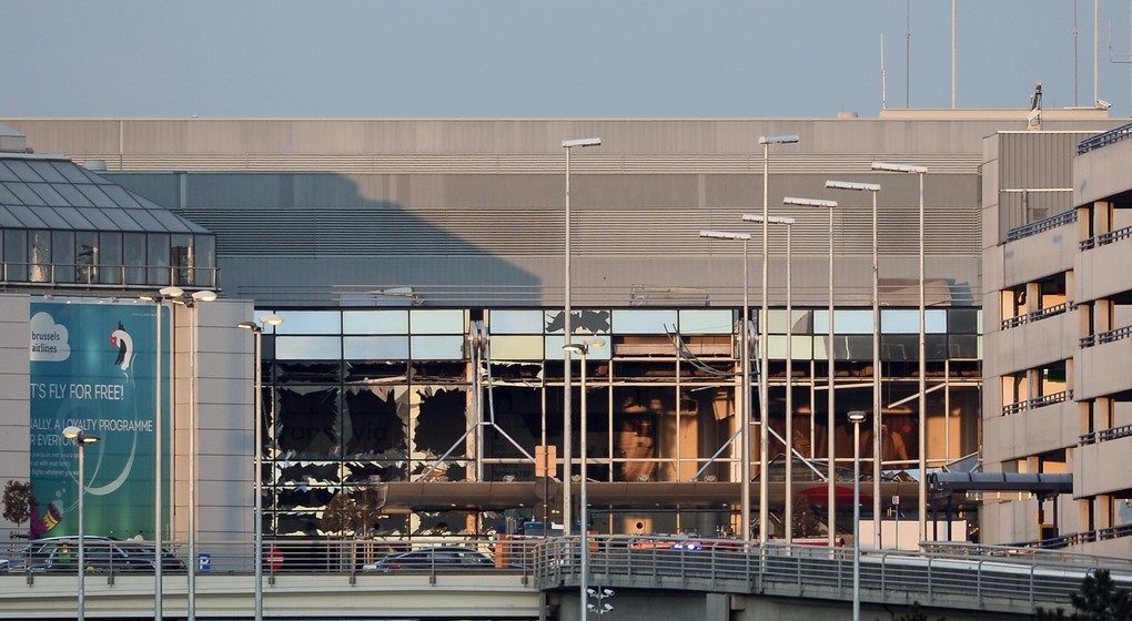 Explosion Attentat 22 mars 2016 Brussels Airport - Belga Dirk Waem