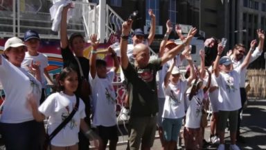 Foire du Midi : près de 180 enfants malades profitent des attractions avec Virginie Hocq