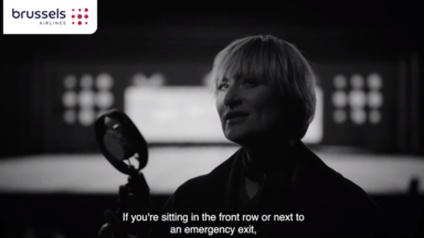 Brussels Airlines : Hooverphonic chante les consignes de sécurité dans un clip original