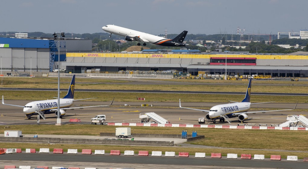 Avions Brussels Airport Zaventem Aéroport Trafic aérien - Belga Nicolas Maeterlinck