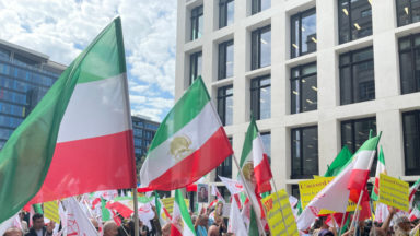 Traité avec l’Iran : 500 manifestants devant les bureaux du SPF Affaires étrangères