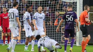 Football : Anderlecht s’incline 0-1 face au FC Bruges et cale en 9e place
