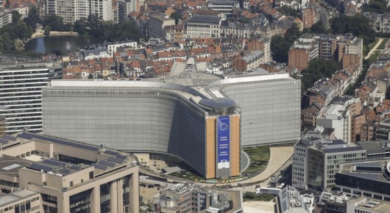Bâtiment Berlaymont Siège Commission Européenne - Belga Thierry Roge