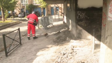 Incendie à Molengeek : les étudiants ont été accueillis ce lundi après un nettoyage solidaire