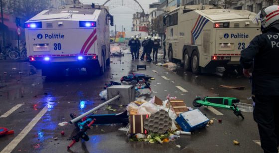 émeutes belgique maroc - Belga Hatim Kaghat