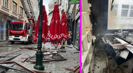 Explosion Rue des Pierres Bruxelles 28112022 - Pompiers de Bruxelles
