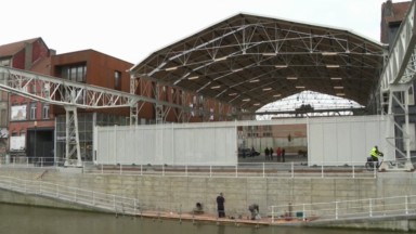 Molenbeek : la nouvelle Grande Halle du quartier Heyvaert se dévoile officiellement