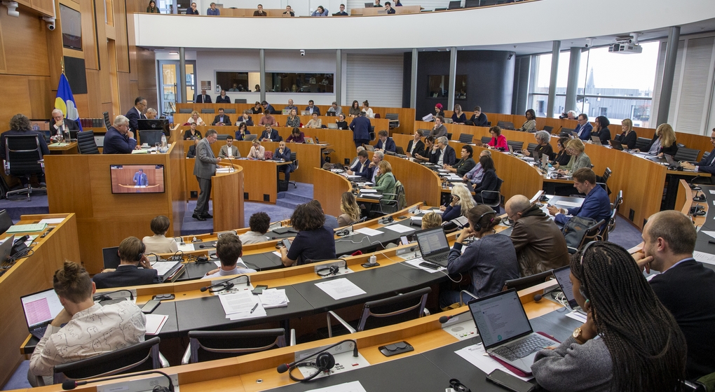 Parlement bruxellois Séance plénière OCtobre 2022 - Belga Nicolas Maeterlinck
