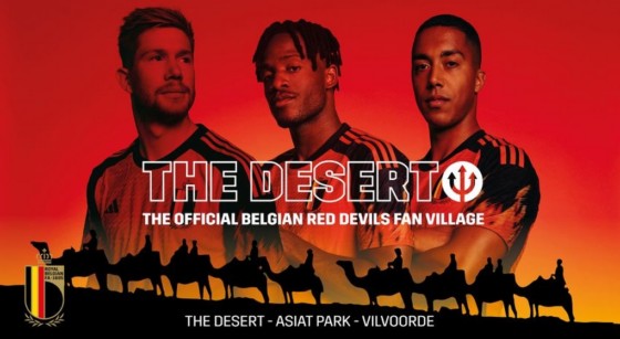 Village des supporters Diables rouges The Desert Vilvorde