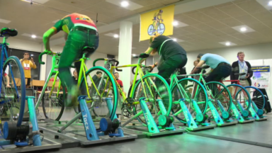 Cyclisme : une course sur rouleaux séduisante à Molenbeek