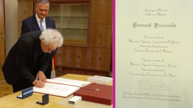 Bernard Foccroulle, ancien directeur de la Monnaie, est désormais citoyen d’honneur de Woluwe-Saint-Pierre
