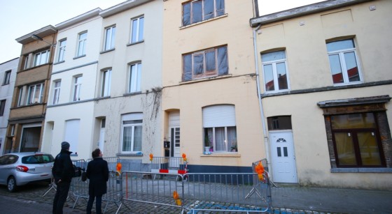 Immeuble Rue du Dries Arrestation Salah Abdeslam - Belga Bruno Fahy