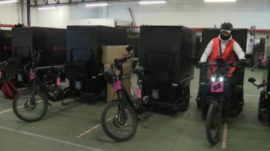Schaerbeek : Amazon ouvre un hub dédié à la livraison en vélo et triporteur