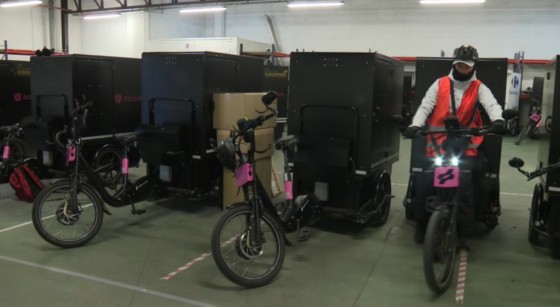 Livraison Colis Transport Vélo-Cargo Amazon - BX1
