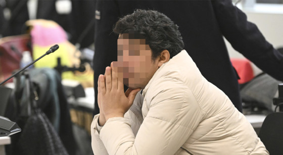 Accused Smail Farisi pictured at the composition of the jury for the trial of the attacks of March 22, 2016, at the Brussels-Capital Assizes Court, Wednesday 30 November 2022 at the Justitia site in Haren, Brussels. On March 22 2016, 32 people were killed and 324 got injured in suicide bombings at Zaventem national airport and Maalbeek/ Maelbeek metro station, which were claimed by ISIL. BELGA PHOTO POOL DIDIER LEBRUN