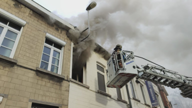 Woluwe-Saint-Lambert : les pompiers interviennent pour un feu de cuisine