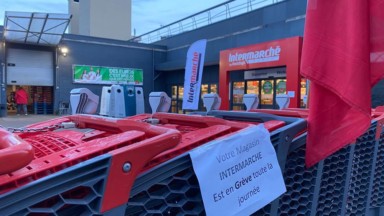 La direction d’Intermarché déplore la grève dans les cinq magasins bruxellois
