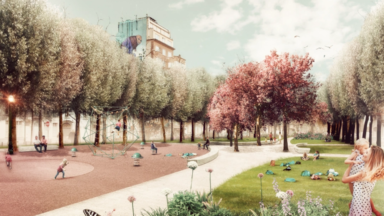 Un permis d’urbanisme délivré pour le réaménagement du square Marguerite Duras